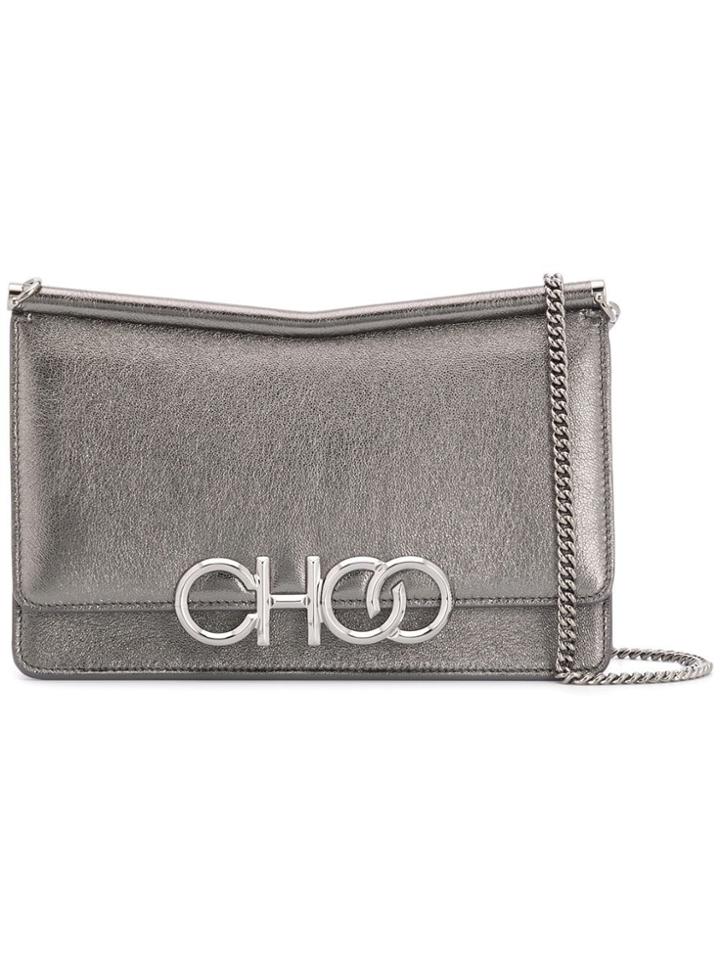 Jimmy Choo Sidney Crossbody Bag - Grey