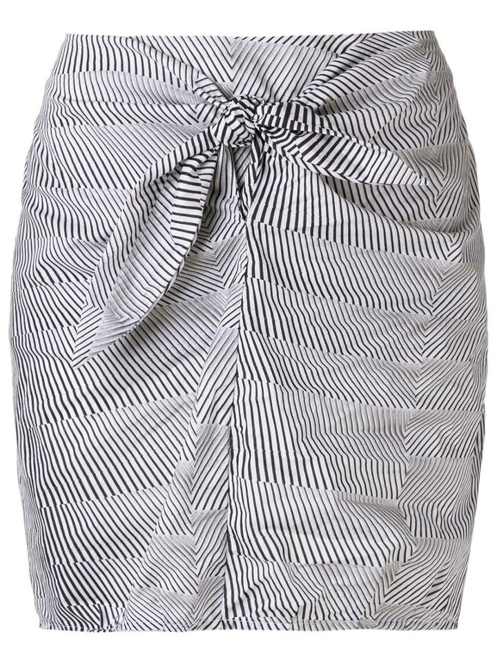 Amir Slama High-waisted Skirt, Women's, Size: G, Black, Elastodiene
