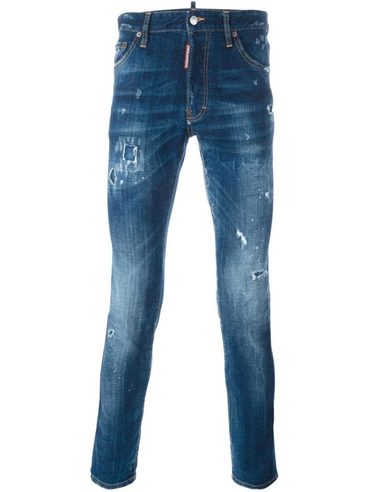 Dsquared2 'cool Girl' Jeans, Size: 44, Blue, Cotton/spandex/elastane