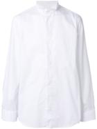 Lardini Pleated Front Shirt - White