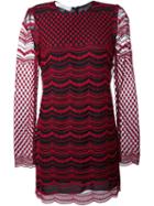 Philosophy Di Lorenzo Serafini Macramé Lace Mini Dress