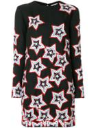 House Of Holland Sequin Embellished Star Dress - Black