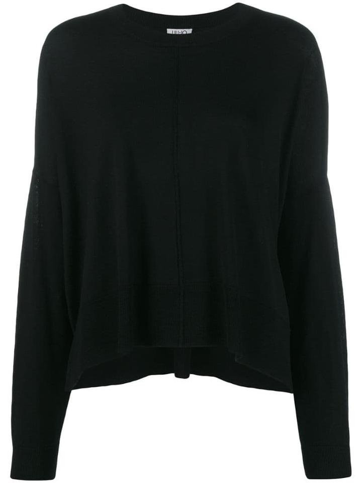 Liu Jo Fine Knit Sweater - Black