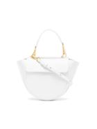 Wandler White Hortensia Mini Leather Shoulder Bag