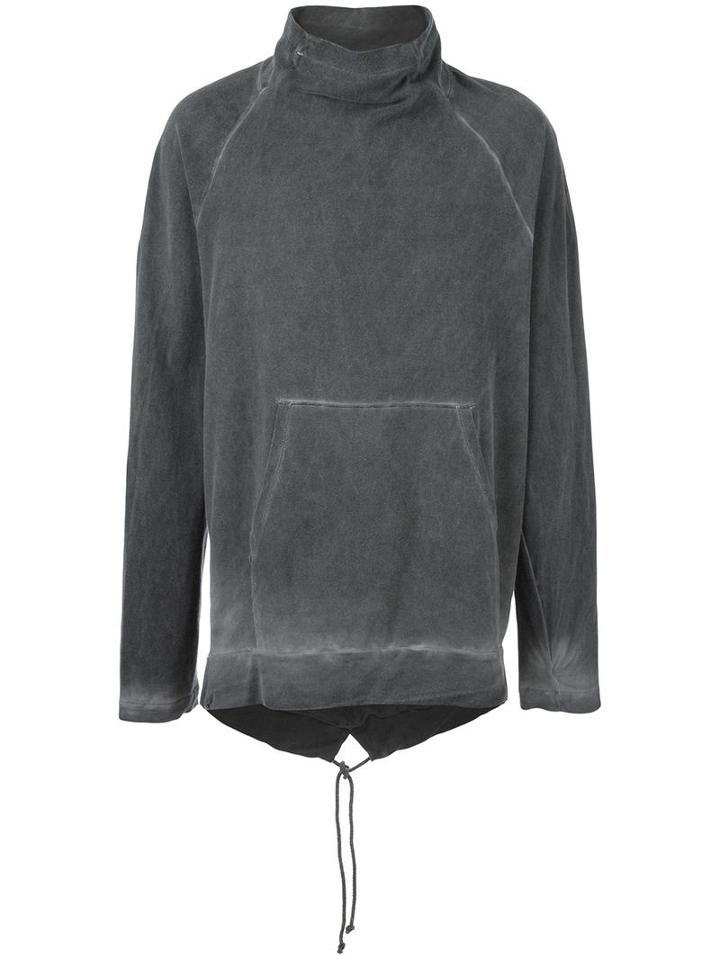 'parka' Sweatshirt, Men's, Size: Large, Grey, Cotton, Lost & Found Rooms