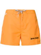 Palm Angels Classic Design Beachwear - Yellow & Orange