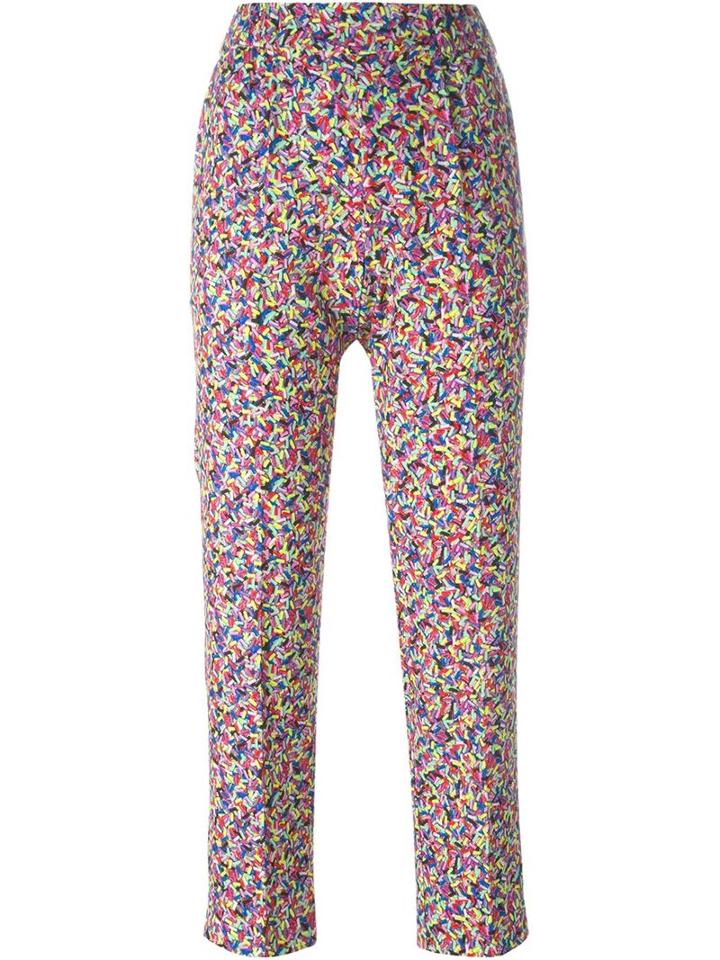 Boutique Moschino Sprinkles Print Trousers
