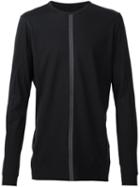 Devoa Panel Detail T-shirt, Men's, Size: 5, Black, Cotton