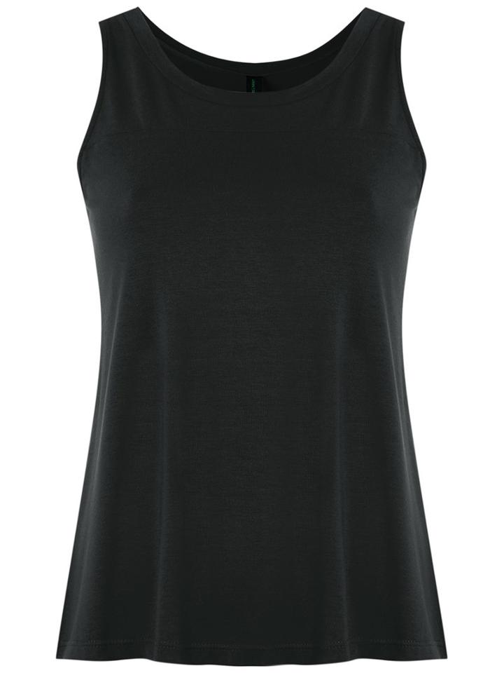 Lygia & Nanny - Plain Tank Top - Women - Polyamide - 46, Black, Polyamide