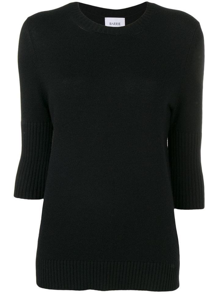 Barrie Shortsleeved Jumper - Black