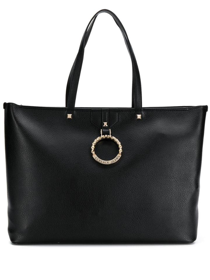 Versace Jeans Medium Tote Bag - Black