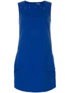 Tomas Maier Sporty Poplin Dress - Blue