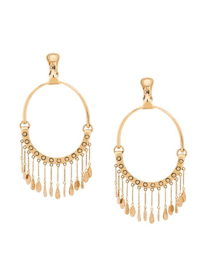 Chloé Round Shaped Earings - Metallic