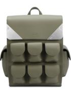 Valas Multiple Pockets Small Backpack - Green