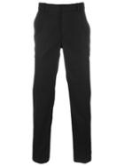 Alexander Mcqueen Straight-leg Chinos, Men's, Size: 52, Black, Cotton