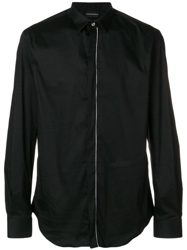 Emporio Armani Formal Shirt - Black