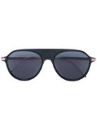 Thom Browne - Aviator Sunglasses - Unisex - Acetate - One Size, Black, Acetate
