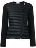 Moncler - Padded Front Cropped Jacket - Women - Feather Down/polyamide/polyester/spandex/elastane - Xl, Women's, Black, Feather Down/polyamide/polyester/spandex/elastane