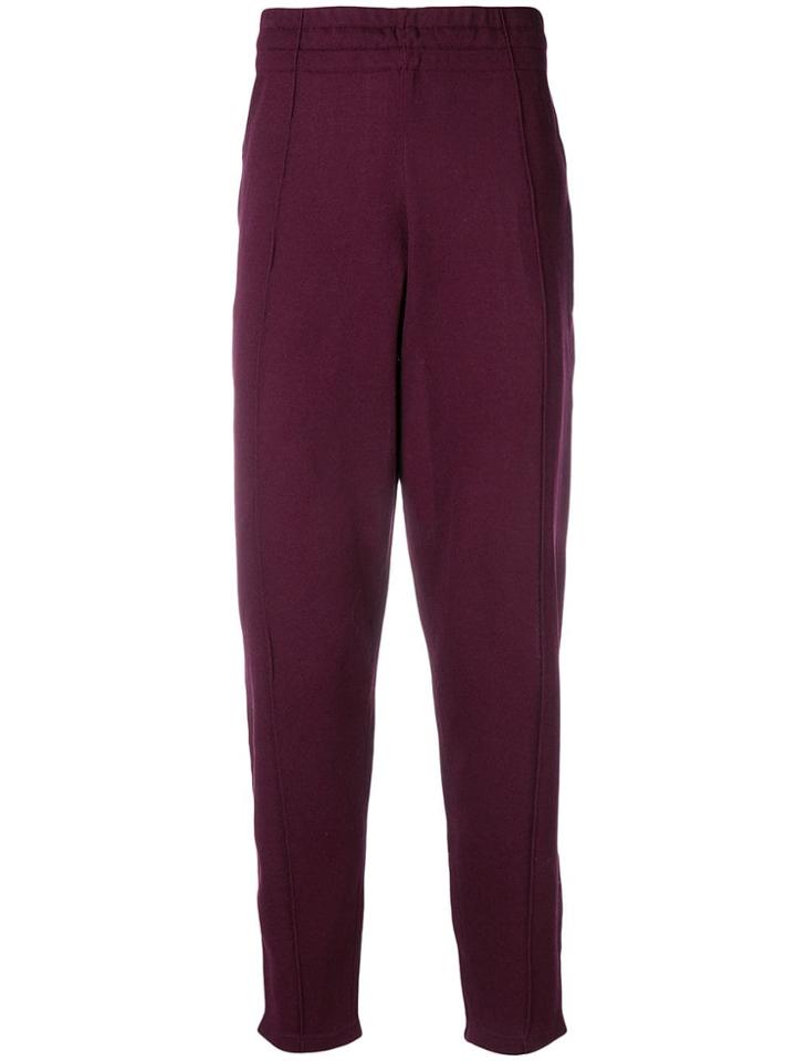 Isabel Marant Dryam Joggers - Pink & Purple
