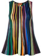 Missoni Striped Knit Sleeveless Top