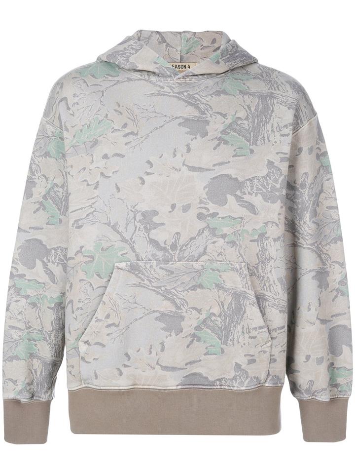 Yeezy - Camouflage Hooded Sweatshirt - Unisex - Cotton - S, Grey, Cotton