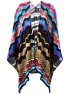 M Missoni - Knitted Cape - Women - Cotton/viscose - One Size, Women's, Cotton/viscose