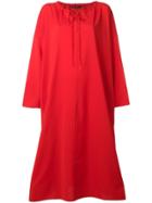 Sofie D'hoore Oversized Slip-on Dress - Red