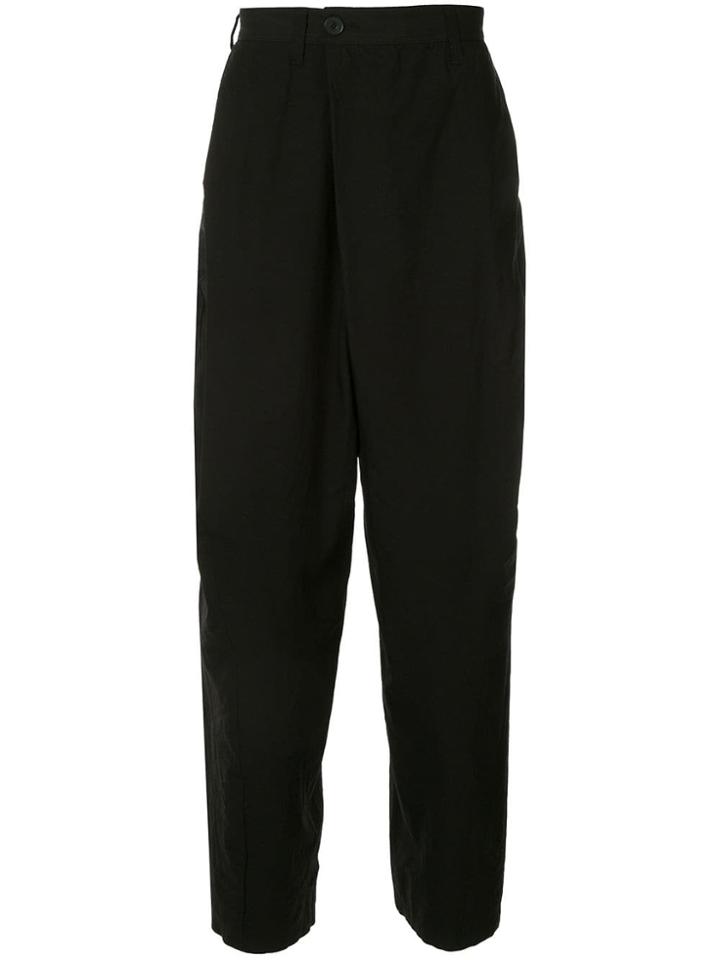 Julius Relaxed Fit Trousers - Black