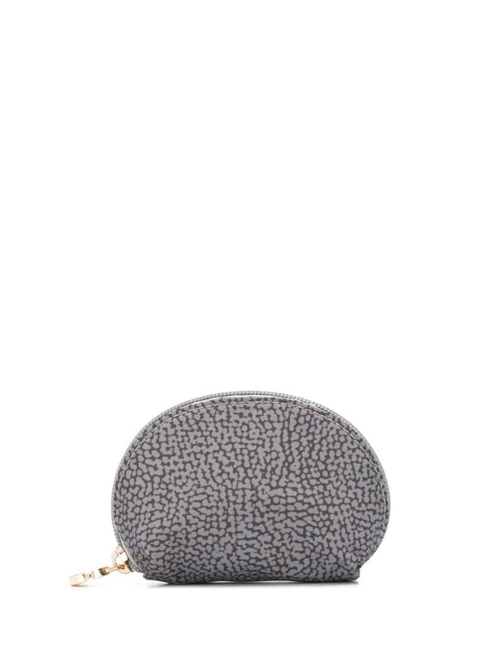 Borbonese All Around Zip Wallet - Grey