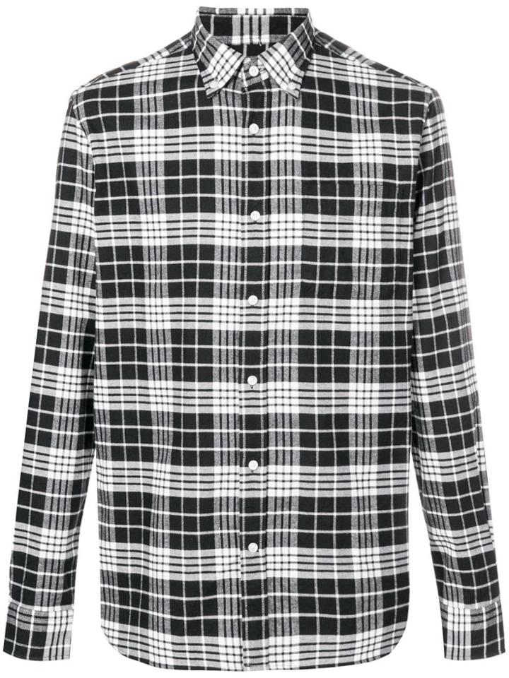 Woolrich Checked Shirt - White