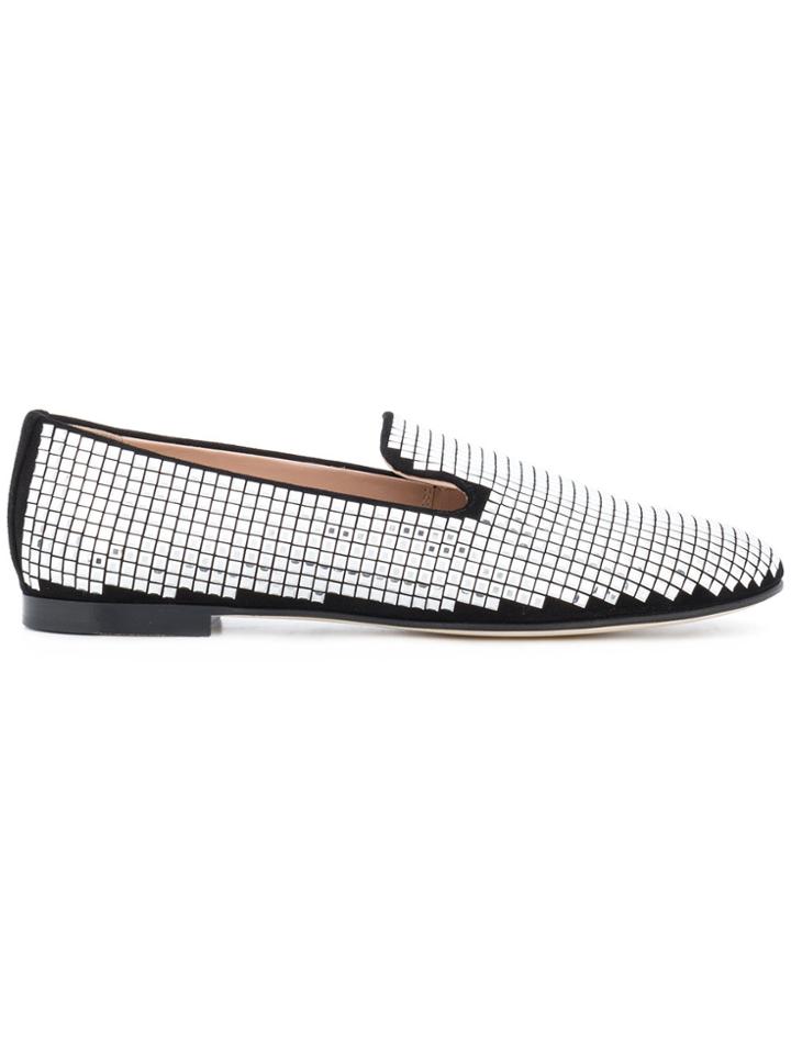 Giuseppe Zanotti Design Embellished Loafers - Metallic