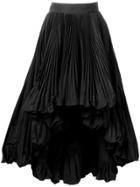 Alexandre Vauthier Full Pleated Skirt - Black