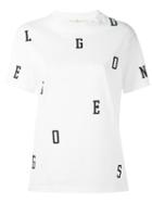 Golden Goose Deluxe Brand - Golden Print T-shirt - Women - Cotton - M, Women's, White, Cotton