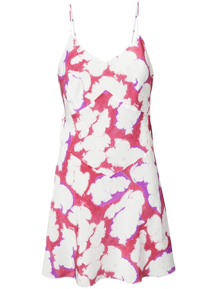 Lemaire Printed Slip Dress - White