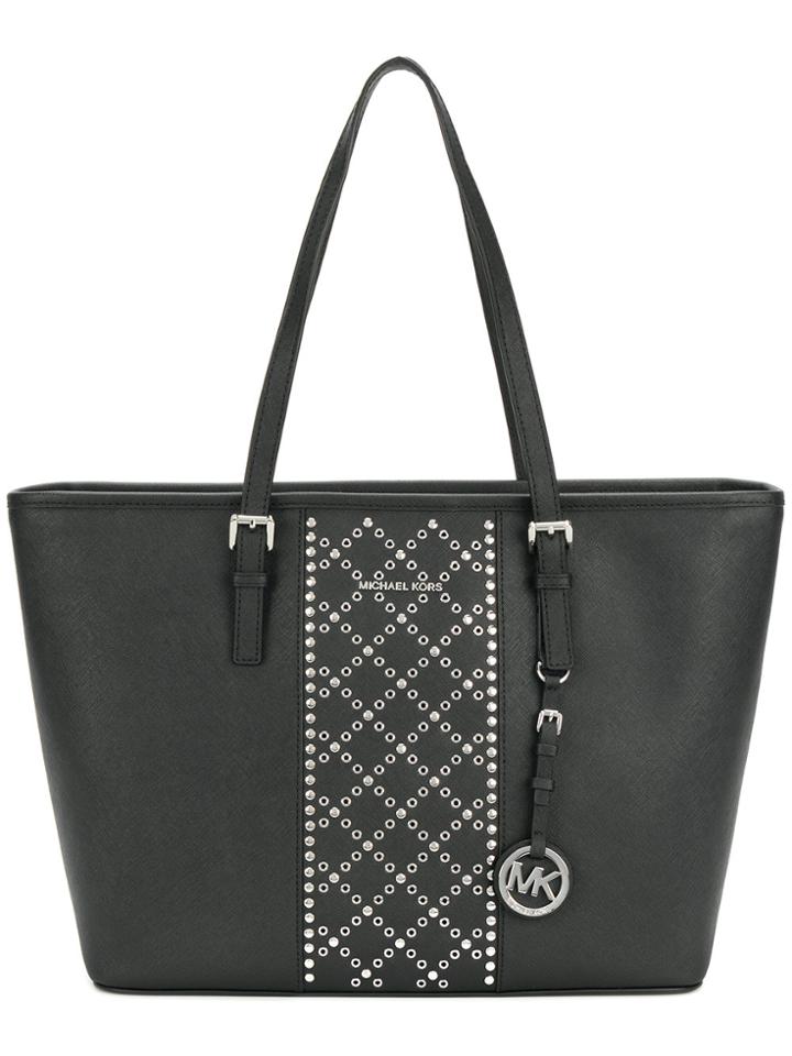 Michael Michael Kors Jet Set Tote Bag - Black