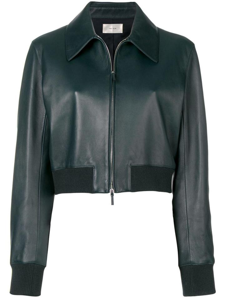 The Row Front Zip Jacket - Black