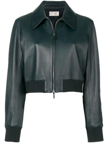The Row Front Zip Jacket - Black