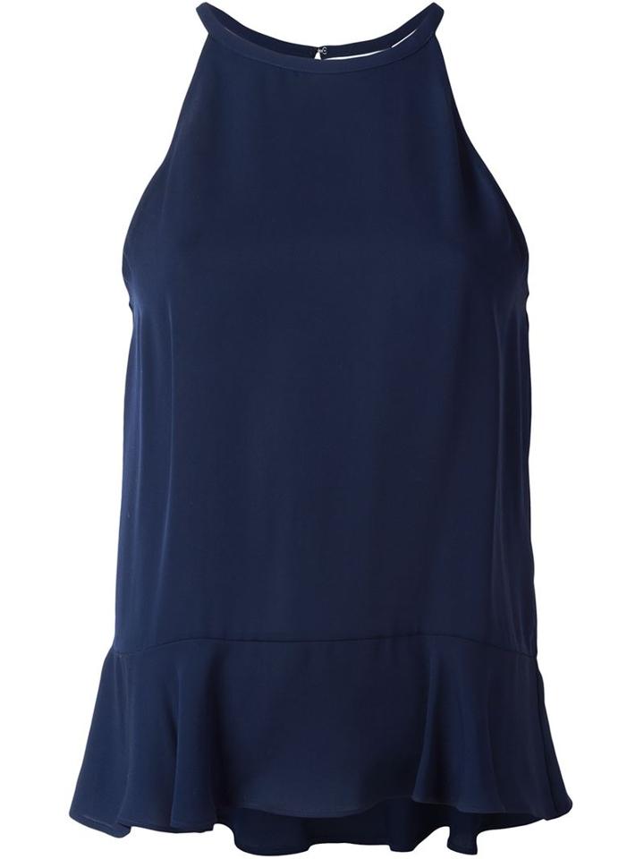 Diane Von Furstenberg Peplum Top
