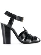 Saint Laurent Chunky Strap 110 Sandals - Black