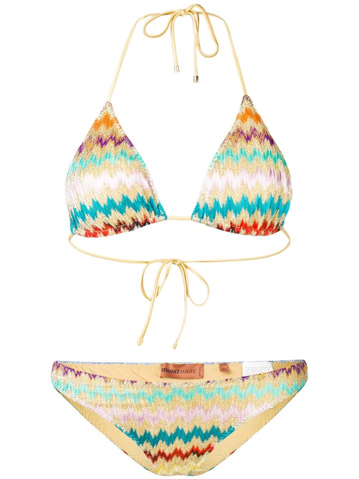 Missoni Mare Zig-zag Print Bikini - Multicolour