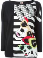 I M Isola Marras St. Pier Long Sleeve T-shirt, Women's, Size: S, Black, Polyester/spandex/elastane/acetate/cotton