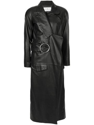 Joshua Millard Asymmetric Coat - Black