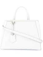 Fendi Pre-owned Leather 2 Jours - White
