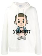 Ih Nom Uh Nit Graphic-print Hoodie - White