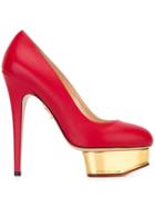 Charlotte Olympia 'dolly' Pumps - Red