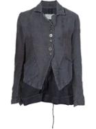 Greg Lauren Hand Dyed 'dickens' Jacket, Women's, Size: 2, Grey, Silk/hemp