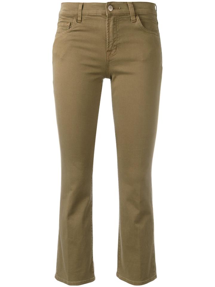 J Brand Selena Kick Flare Jeans, Women's, Size: 24, Nude/neutrals, Cotton/polyester/polyurethane