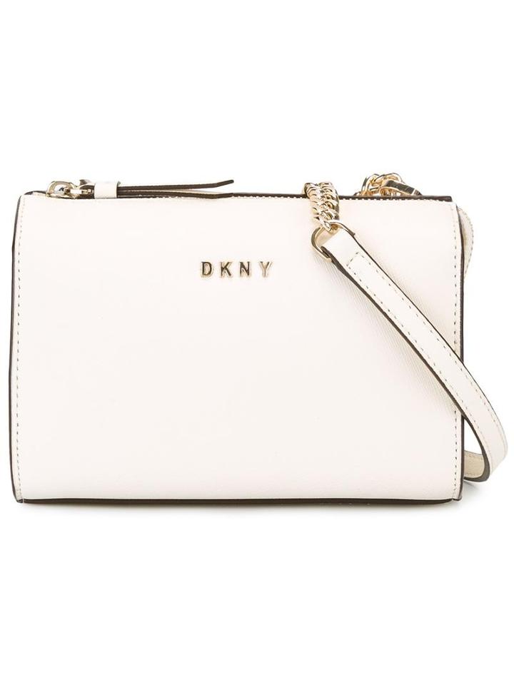 Dkny Chain Strap Crossbody Bag, Women's, Nude/neutrals, Calf Leather