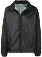 Gucci Gg Print Padded Jacket - Black