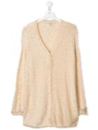 Twin-set Kids V-neck Cardigan - Neutrals